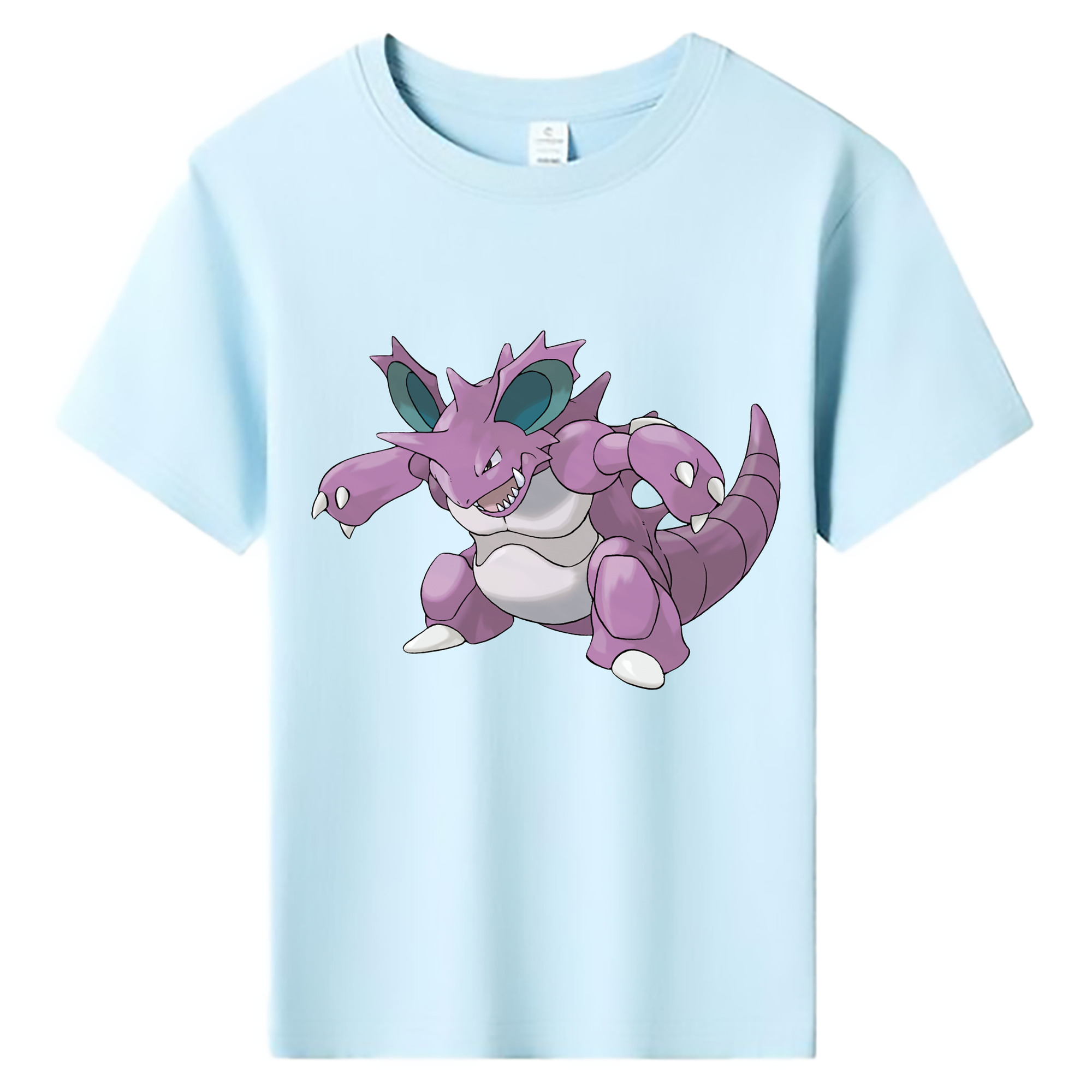 （画像用） ポケットモンスター Pokémon 綿100％キッズTシャツ（フロントプリント）